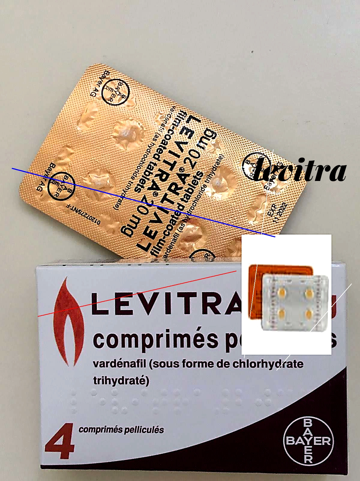 Générique de levitra